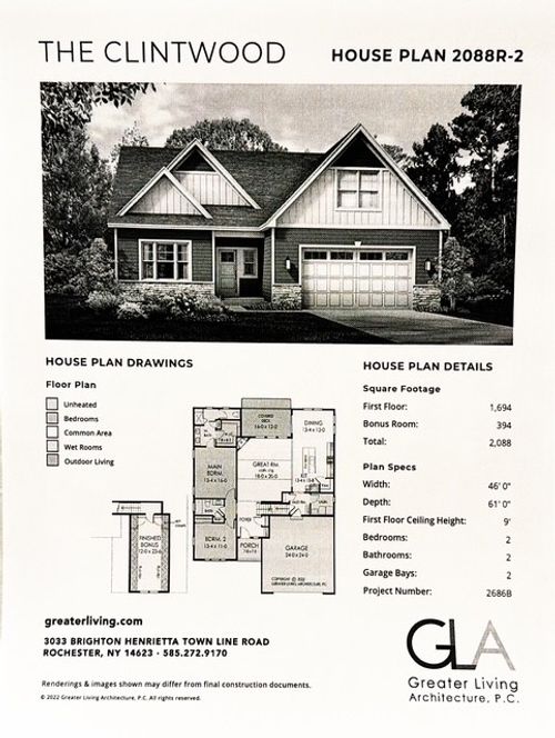 20 Mendon Green Ln, Pittsford, NY, 14534-9474 | Card Image