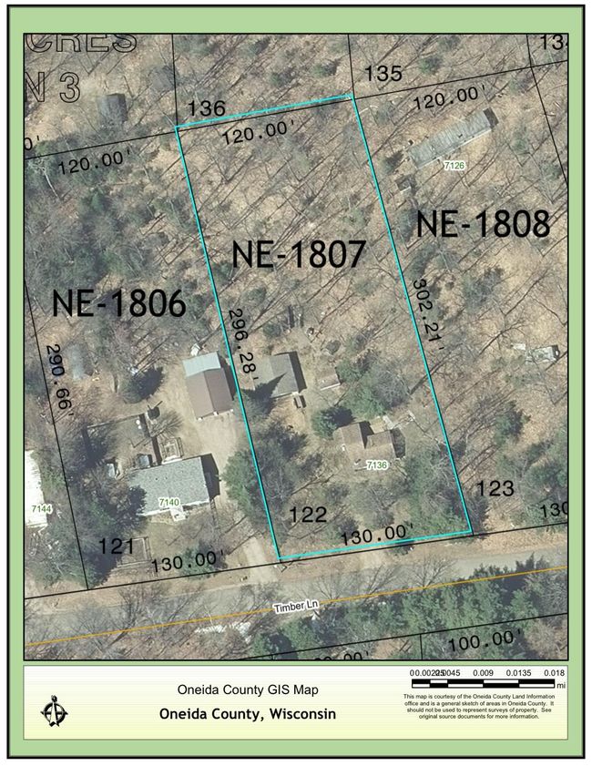 7136 Timber Ln, Home with 0 bedrooms, 0 bathrooms and null parking in Lake Tomahawk WI | Image 34
