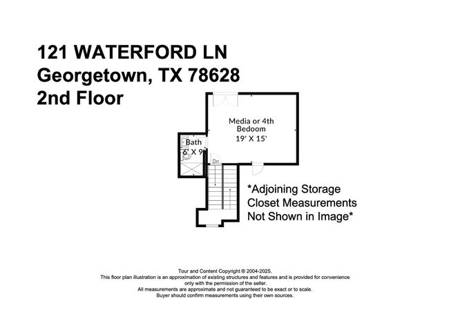 121 Waterford LN 2nd Floor Floorplan | Image 40