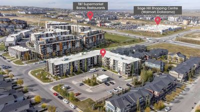 124 - 195 Kincora Glen Rd Nw, Condo with 2 bedrooms, 2 bathrooms and 1 parking in Calgary AB | Image 1