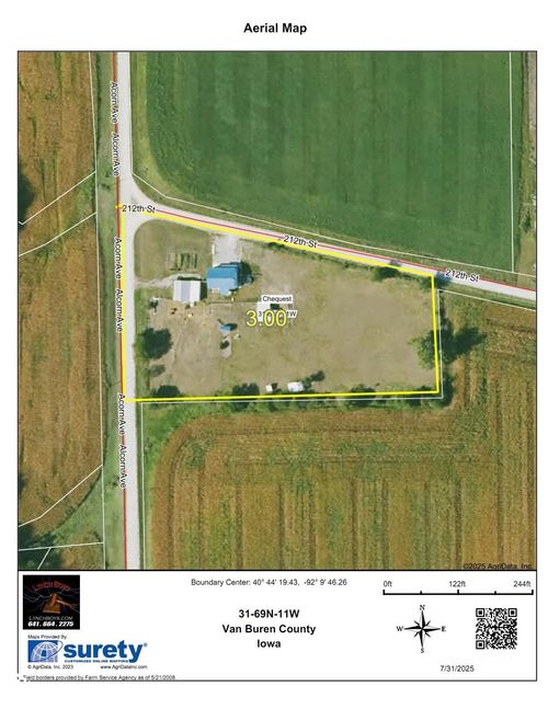 21222 Acorn Ave, Milton, IA, 52570-8048 | Card Image
