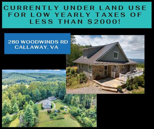 280 Woodwinds Rd, Callaway, VA, 24067-5304 | Card Image