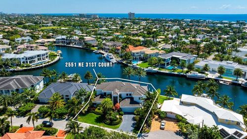 2551 Ne 31st Ct, Lighthouse Point, FL, 33064-8138 | Card Image