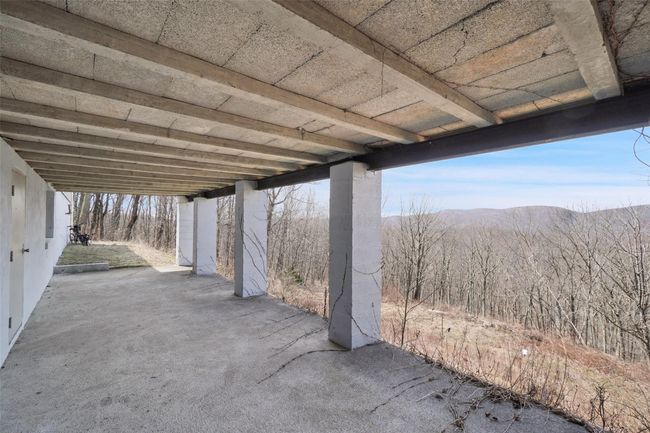 View of patio with a mountain view | Image 37