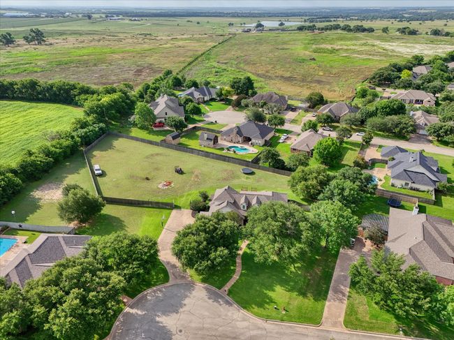 Aerial view of property and surrounding area with nearby suburban area | Image 36