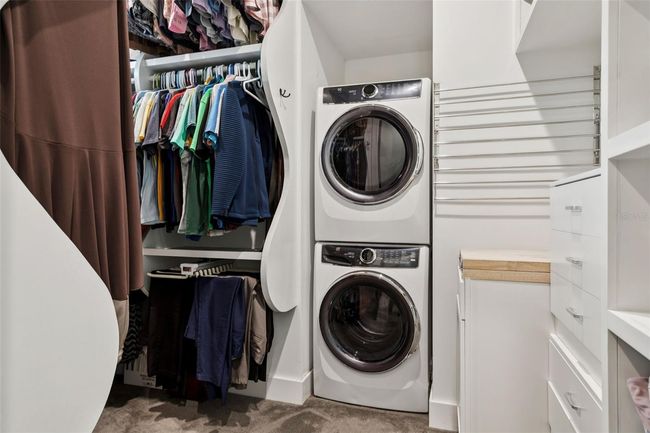 personal w/d in primary closet | Image 35