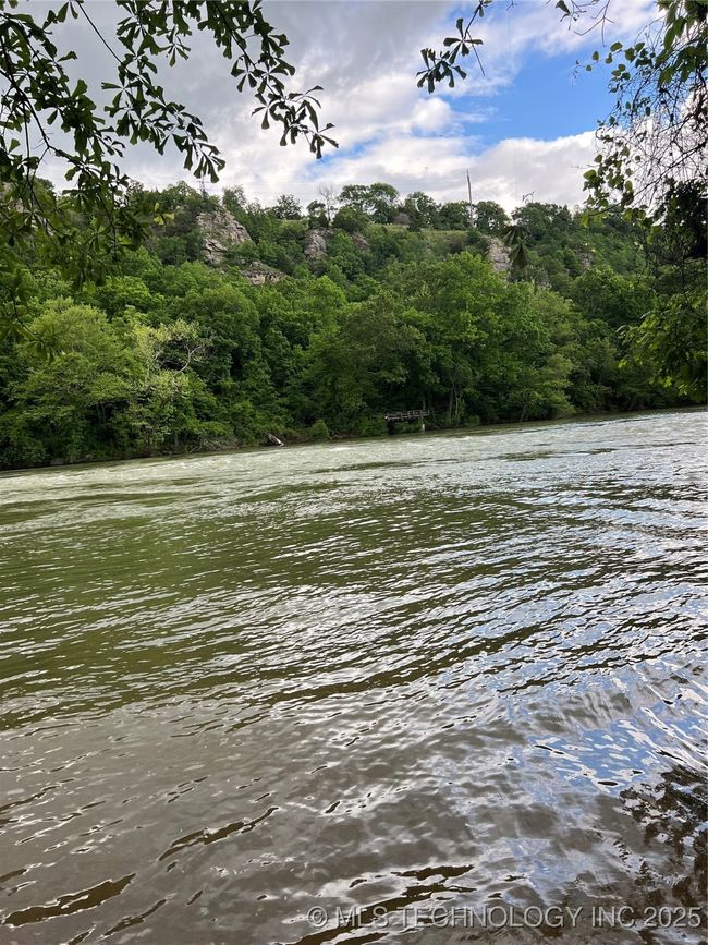 Water view with a heavily wooded area | Image 46