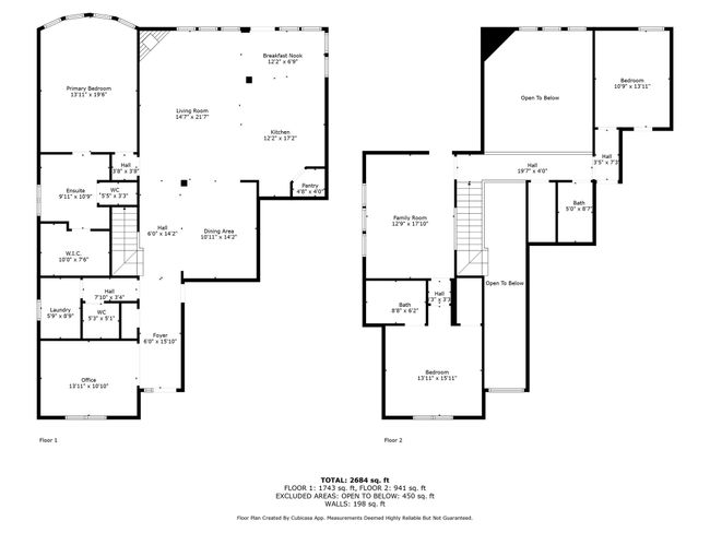 1st and 2nd floors together: Explore seamless living across two spacious floors, featuring an open-concept living and dining area, a luxurious primary suite, a versatile office, and ample storage. Perfect for modern living and entertaining. | Image 44