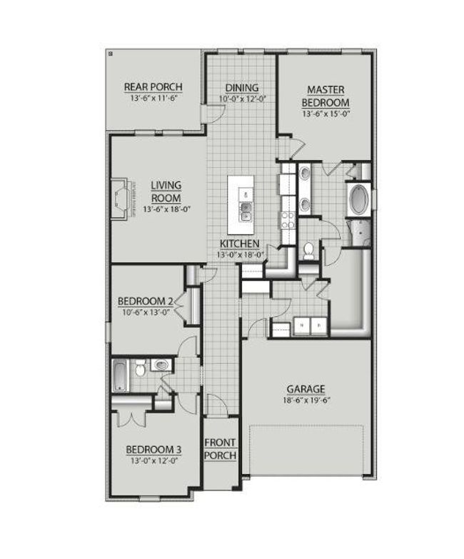 1575 Little Cypress Loop, House other with 3 bedrooms, 2 bathrooms and 2 parking in Orange TX | Image 16