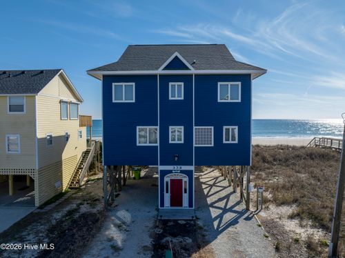 338 Sea Shore Dr, N Topsail Beach, NC, 28460-8258 | Card Image