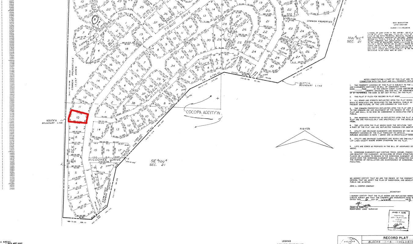 Land in Cherokee Village 2
