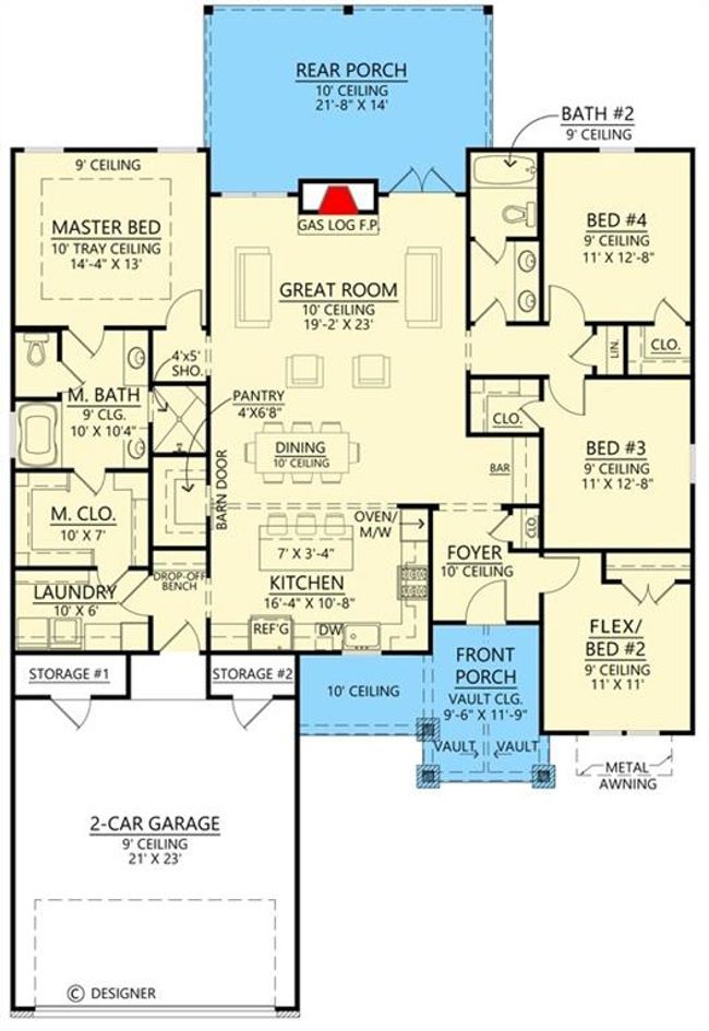 1333 Stetson Street, House other with 4 bedrooms, 2 bathrooms and null parking in Sealy TX | Image 5