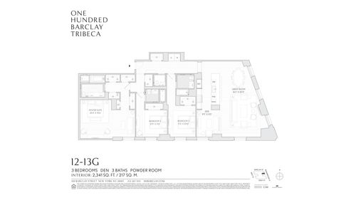 12g-100 Barclay St, New York, NY, 10007-0109 | Card Image