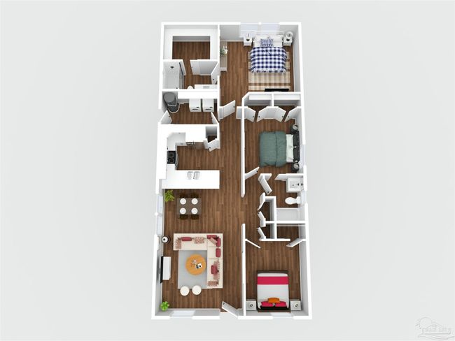 3286 Damon Dr, House other with 3 bedrooms, 2 bathrooms and null parking in Milton FL | Image 23