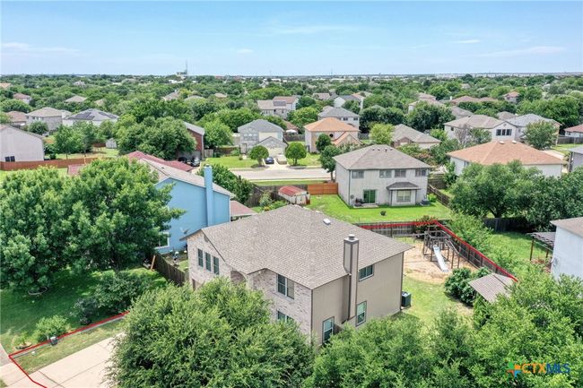 Aerial of home and peak into back yard | Image 5