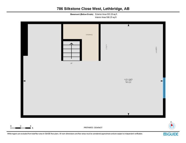 786 Silkstone Close W, Home with 3 bedrooms, 2 bathrooms and 2 parking in Lethbridge AB | Image 45