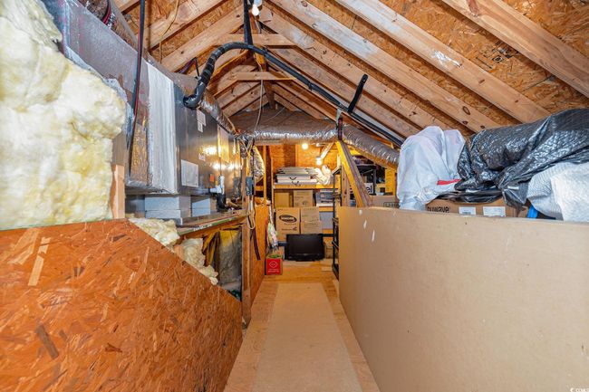 View of unfinished attic | Image 33