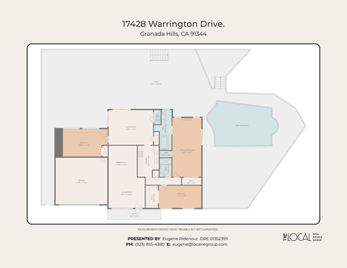 17248 Warrington Drive, Granada Hills, CA, 91344 | Card Image