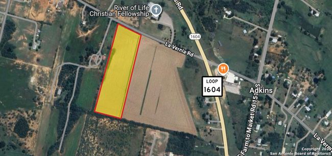 12296 La Vernia Rd, Home with 0 bedrooms, 0 bathrooms and null parking in Adkins TX | Image 4