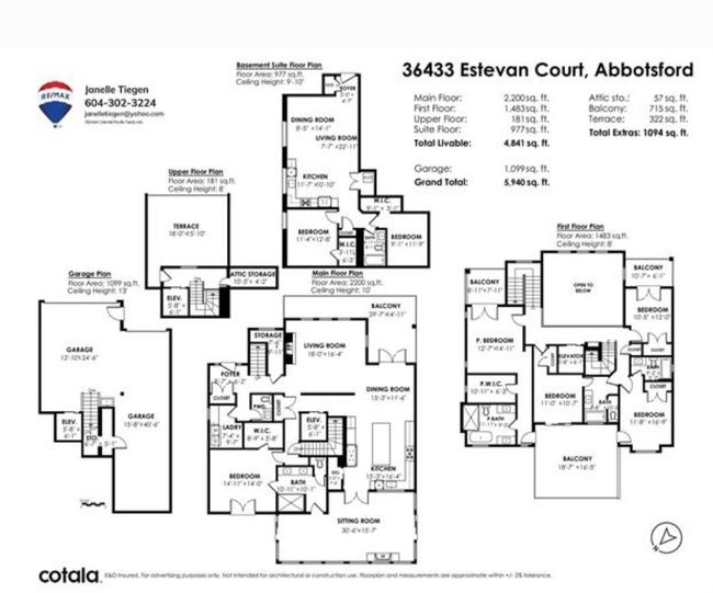 36433 Estevan Court, House other with 6 bedrooms, 5 bathrooms and 7 parking in Abbotsford BC | Image 36