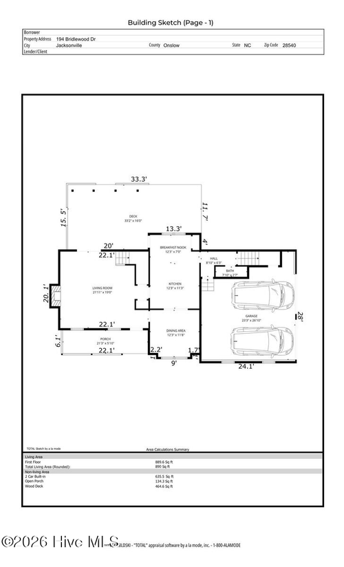 194 Bridlewood Dr, Jacksonville, NC, 28540-9101 | Card Image