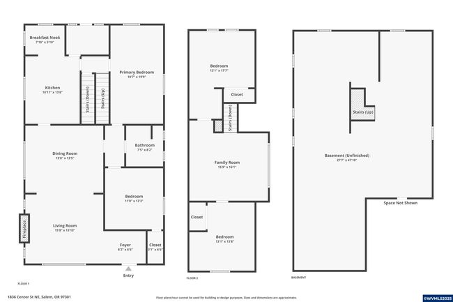 1836 Center St Ne, House other with 4 bedrooms, 1 bathrooms and null parking in Salem OR | Image 50