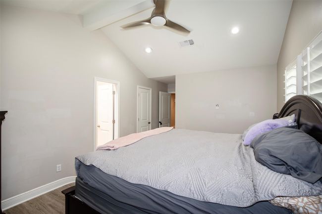 Primary bedroom with walk in closet | Image 14