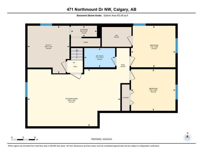 471 Northmount Drive Nw, Home with 5 bedrooms, 3 bathrooms and 2 parking in Calgary AB | Image 21