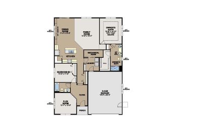 Spacious Everly one level floor plan. | Image 2