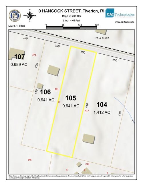 0 Hancock St, Tiverton, RI, 02878 | Card Image