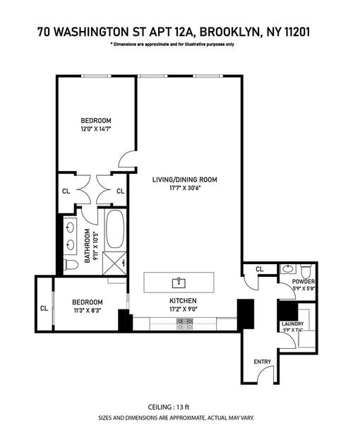 12a-70 Washington St, Brooklyn, NY, 11201-1480 | Card Image