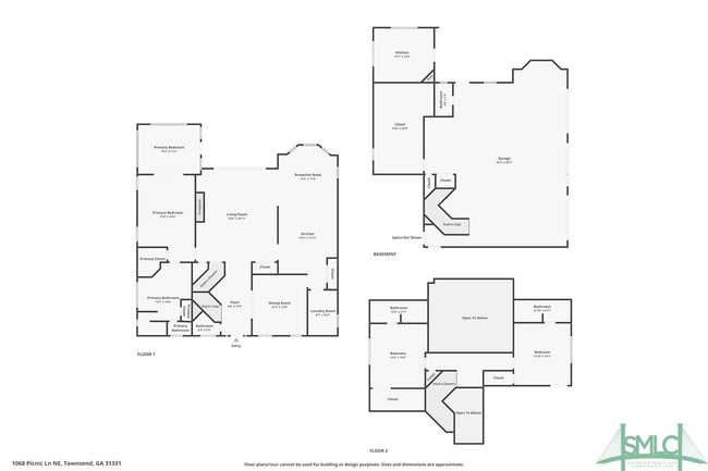 1068 Picnic Ln Ne, House other with 4 bedrooms, 5 bathrooms and null parking in Townsend GA | Image 50
