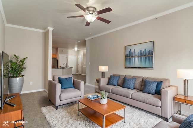 Living room, virtually staged | Image 17
