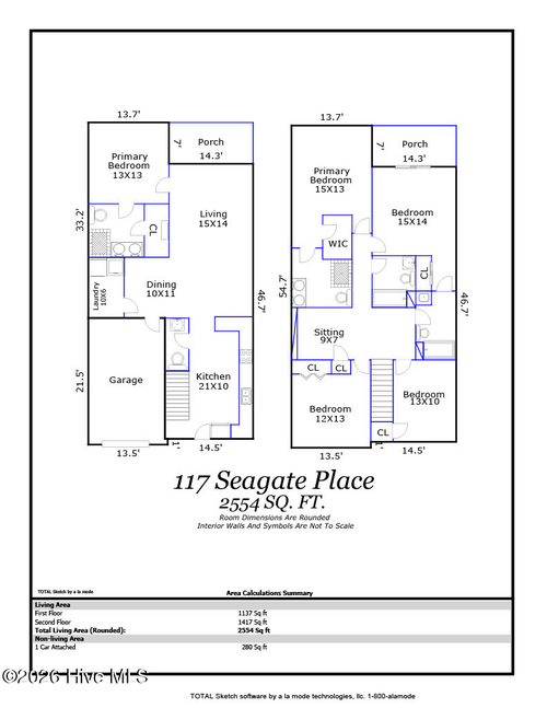 117-117 Seagate Pl, Wilmington, NC, 28403-6861 | Card Image