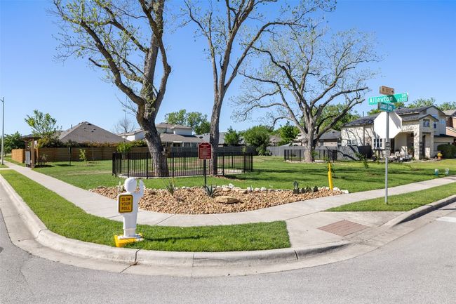 Knollwood on the Colorado River has 251 homes less than 5 miles East of downtown Austin. Amenities include 3 mailbox clusters shaded by trellises, 2 park lots: corners of Lane City Drive/Bay City Bend and Alleyton Drive/Spanish Camp Cove, a 12 Acre HOA private riverfront park on the Colorado River offering a mowed trail, picnic area with: tables, Adirondack chairs, kids tree swings, canoe & kayak launch. Plus you can take the Walnut Creek hike and bike path to Govalle Park & downtown Austin to the West or The YMCA & the Austin Tennis Center to the North. The entrance to the hike and bike path is on Delwau Lane just past the bridge over Boggy Creek. The annual HOA fee is only $275 per year which takes care of the common areas of the community. | Image 35