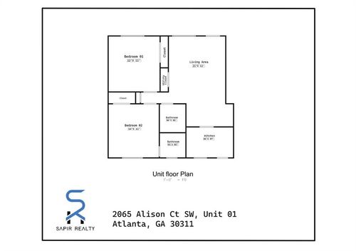 unit-1-2065 Alison Ct Sw, Atlanta, GA, 30311-4926 | Card Image