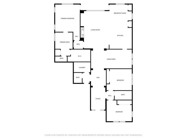 Floorplan is provided to show a general layout of the property. This floorplan was provided by Glenn Rose Photography and may not be reliable. | Image 48