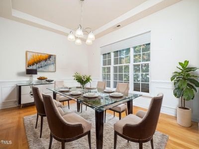 Dining room virtually staged | Image 3