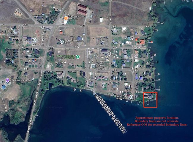 Google Satellite image of Dayton area in relation to property. | Image 118