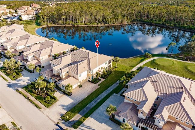 GREAT LOCATION! GREAT VIEW OF THE EXTRA DISTANCE BETWEEN THE CARRIAGE HOMES CREATED BY THE CART PATH! | Image 39