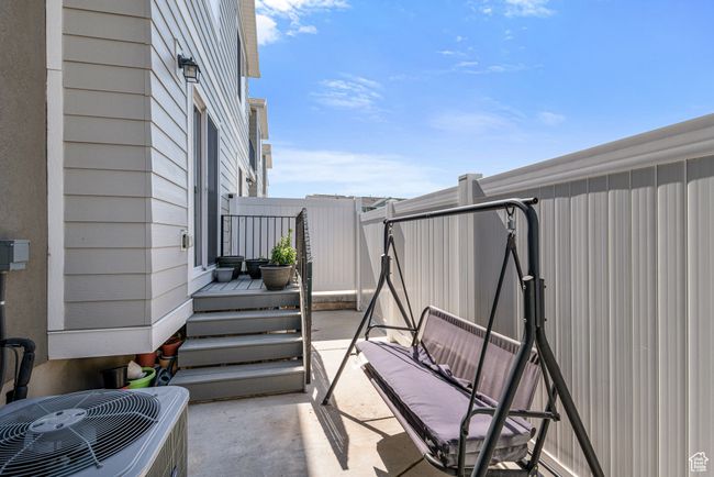 View of patio / terrace featuring central AC | Image 13