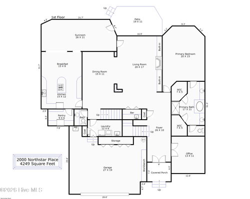 2000 Northstar Pl, Wilmington, NC, 28405-4260 | Card Image