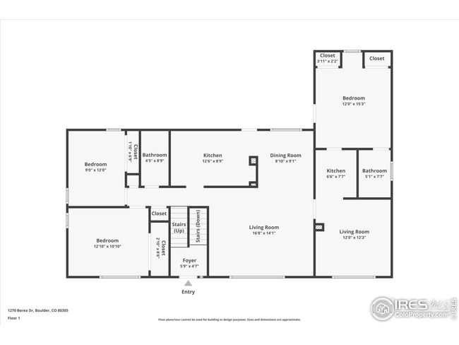 1270 Berea Dr, House other with 5 bedrooms, 3 bathrooms and null parking in Boulder CO | Image 37