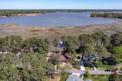 Birds eye view of property featuring a water view | Image 1