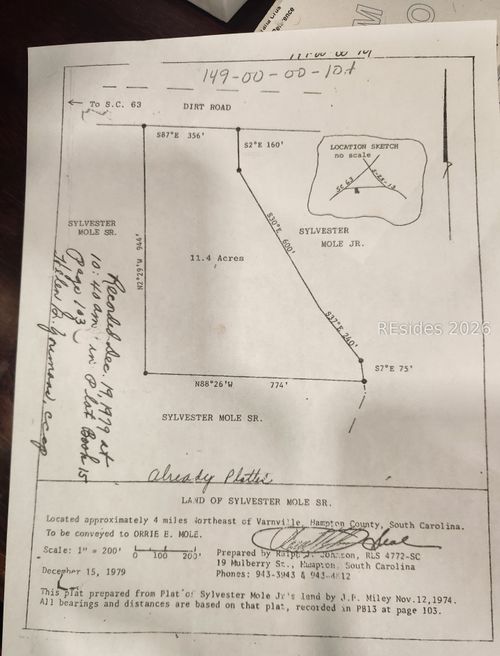 278 Sylvester Rd, Varnville, SC, 29944-2116 | Card Image