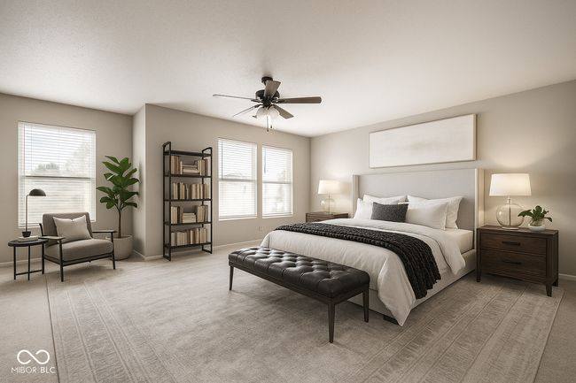 Primary bedroom virtually staged | Image 6