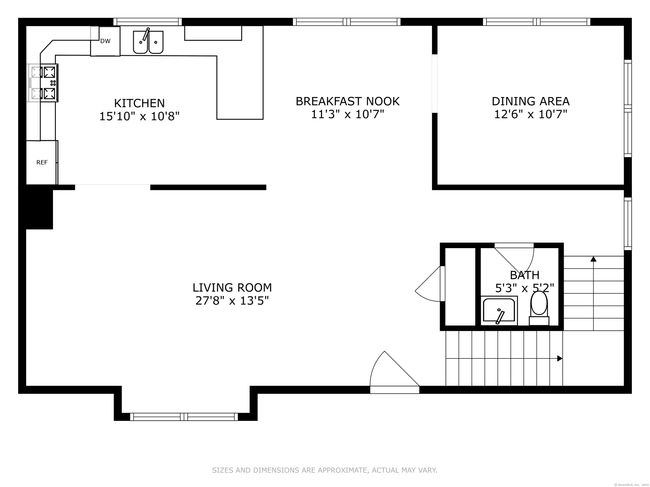 A - 20 Lower Rocks Ln, Condo with 3 bedrooms, 3 bathrooms and null parking in Norwalk CT | Image 38