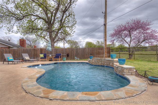 Another view of the 4.5 foot deep pool, built by Atlantis pools in 2016. | Image 30