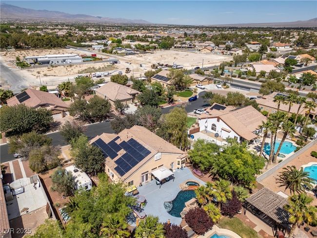 Drone / aerial view featuring a residential view and a mountain view | Image 52