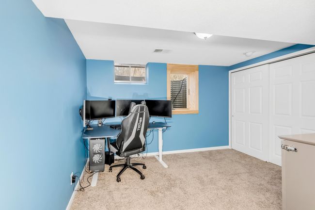 lower level bedroom curently used as office | Image 19